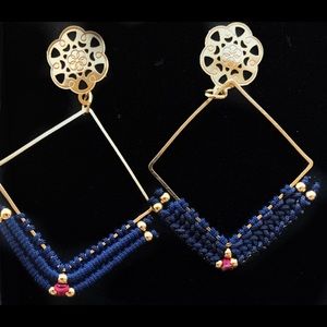 Hand Made Earrings. Colombian style